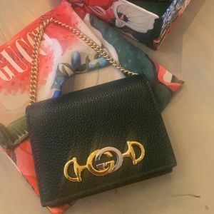 Gucci Coin Case with Chain